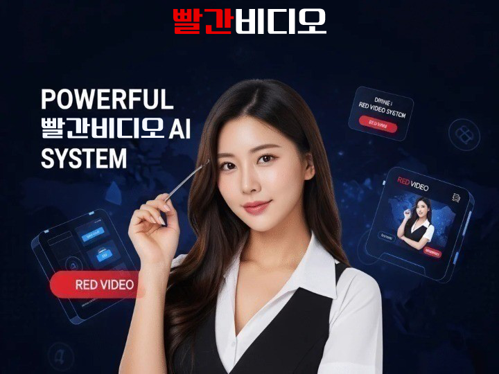 빨간비디오 AI시스템 검색기능