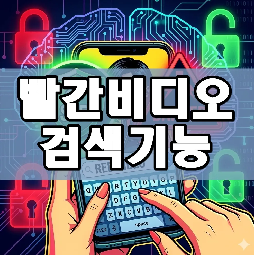 빨간비디오 검색기능 표지 빨간비디오 검색기능 표지